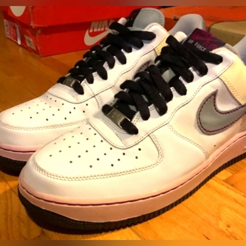 Nike Air Force 1 AF1 Low VINTAGE 2007 SILVER DOLL Men’s Size 10.5 Wmns Size 12